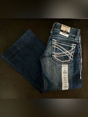 Ariat | Women’s Mid Rise Entwined Trouser Jeans